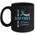 Support Squad T1d T2D Diabetes Awareness Blue Grey Ribbon Mug | siriusteestore