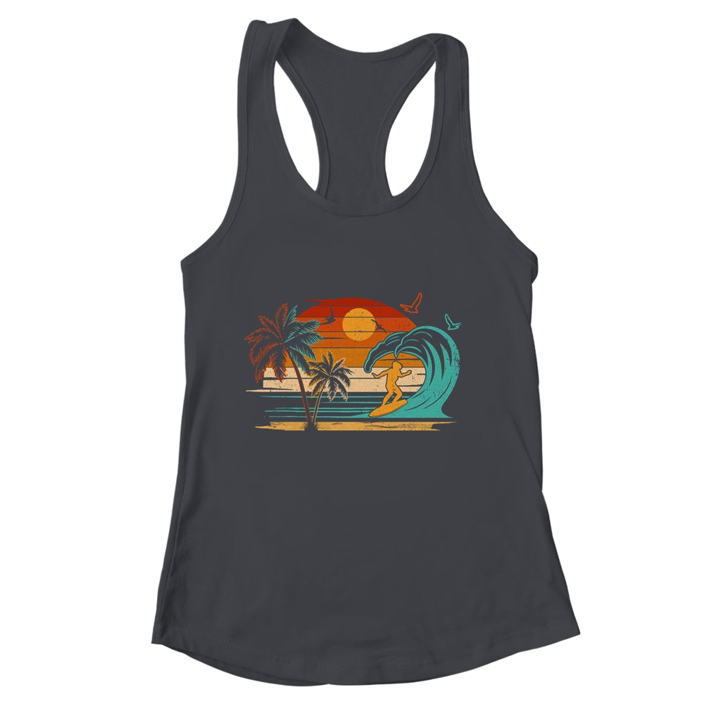Surf Art For Men Women Beach Surfer Hawaiian Wave Surfing Shirt & Tank Top | siriusteestore