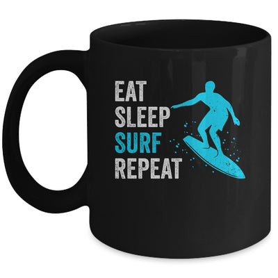 Surf Design For Men Women Surfing Beach Surfboard Surfer Mug | siriusteestore