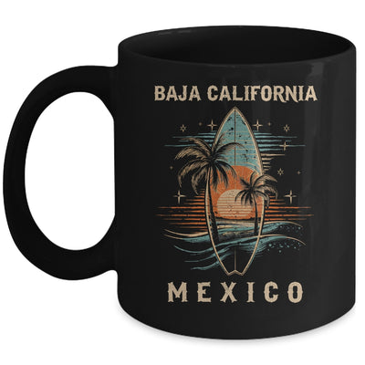 Surfboarder Baja California Mexico Surf Board Surfing Surfer Mug | siriusteestore