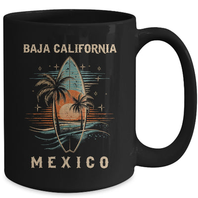 Surfboarder Baja California Mexico Surf Board Surfing Surfer Mug | siriusteestore