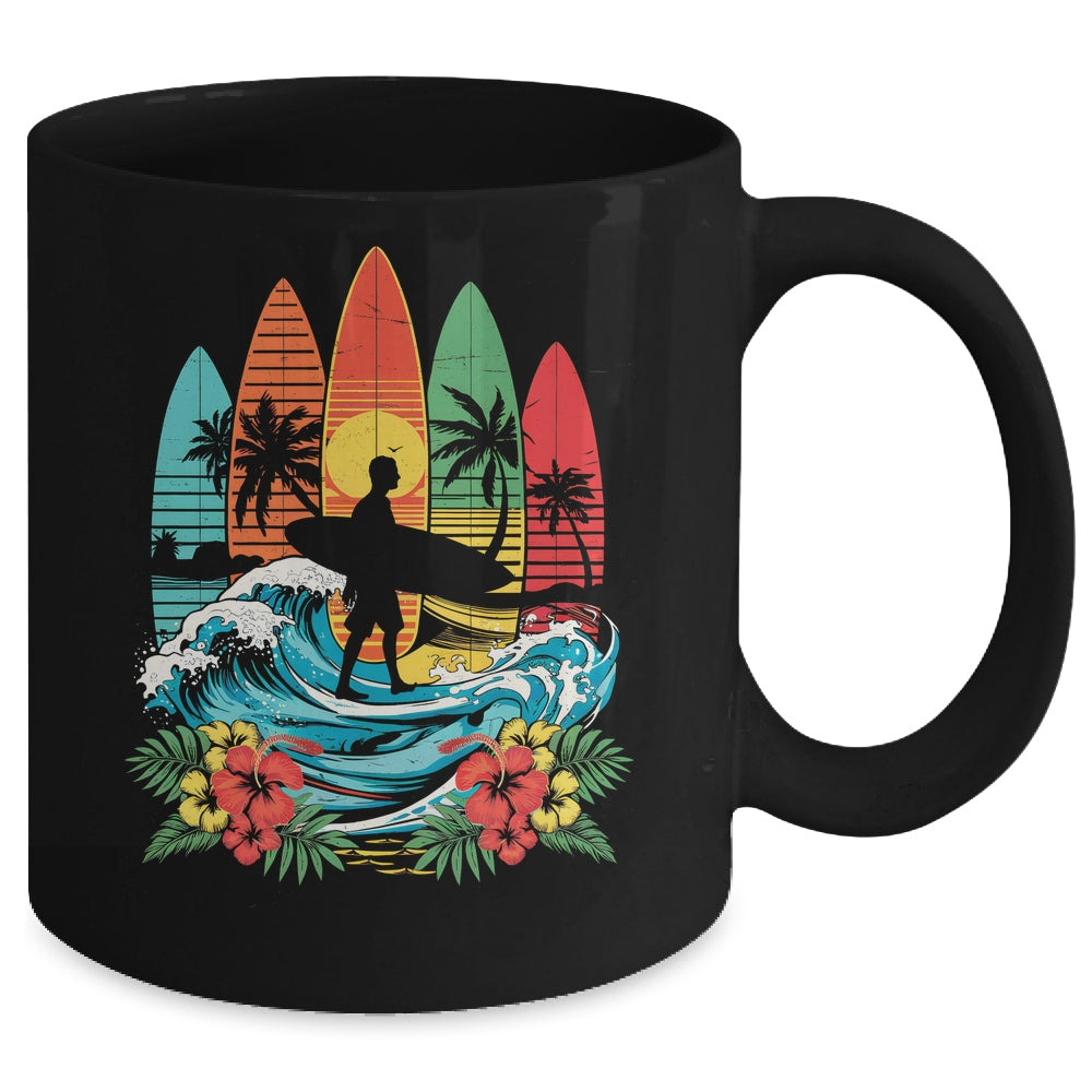 Surfboarder Hawaii Wave Surfing Beach Surfer Lover Men Women Mug | siriusteestore