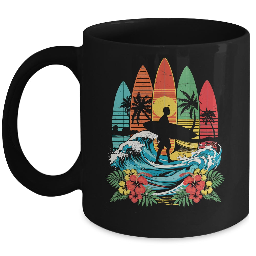 Surfboarder Hawaii Wave Surfing Beach Surfer Lover Men Women Mug | siriusteestore