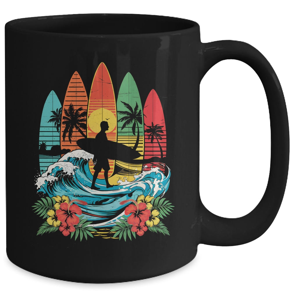 Surfboarder Hawaii Wave Surfing Beach Surfer Lover Men Women Mug | siriusteestore