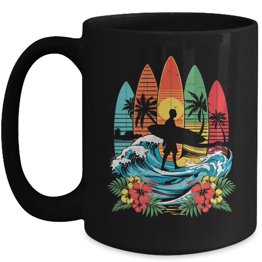 Surfboarder Hawaii Wave Surfing Beach Surfer Lover Men Women Mug | siriusteestore
