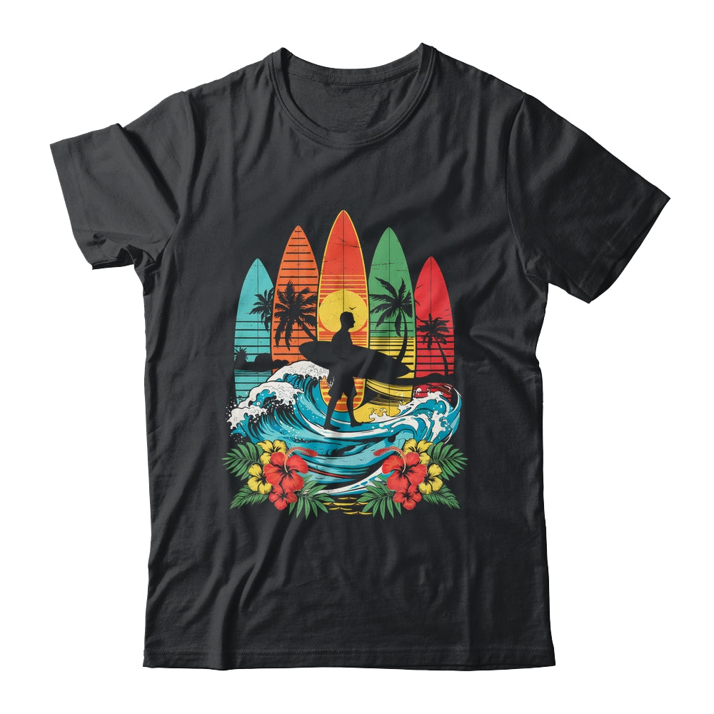 Surfboarder Hawaii Wave Surfing Beach Surfer Lover Men Women Shirt & Tank Top | siriusteestore
