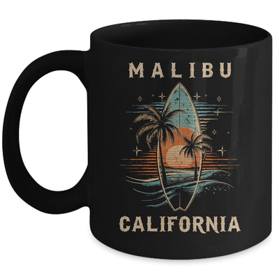 Surfboarder Malibu California Surf Board Surfing Surfer Mug | siriusteestore