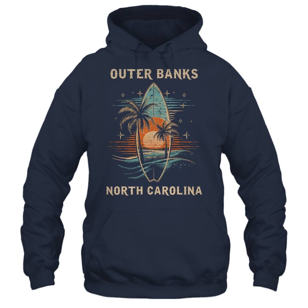 Surfboarder Outer Banks North Carolina Surf Board Surfing Surfer Shirt & Tank Top | siriusteestore