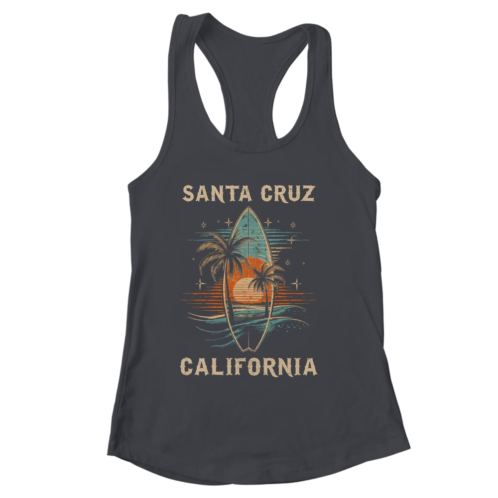 Surfboarder Santa Cruz California Surf Board Surfing Surfer Shirt & Tank Top | siriusteestore