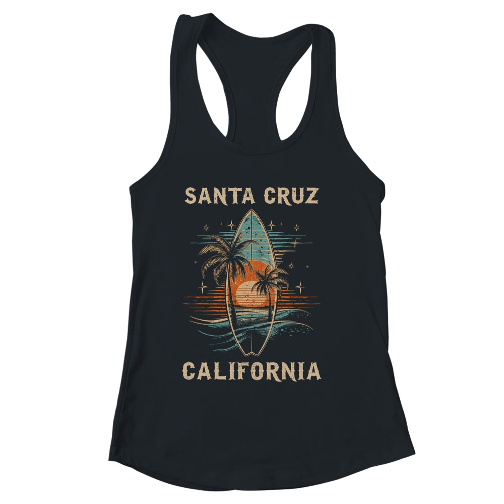 Surfboarder Santa Cruz California Surf Board Surfing Surfer Shirt & Tank Top | siriusteestore
