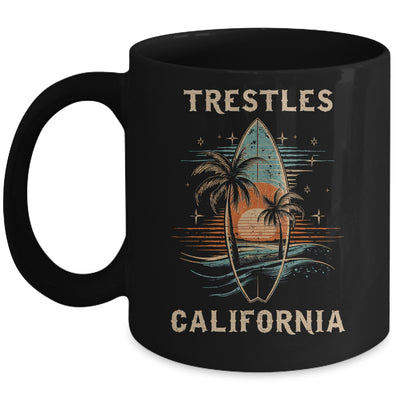 Surfboarder Trestles California Surf Board Surfing Surfer Mug | siriusteestore