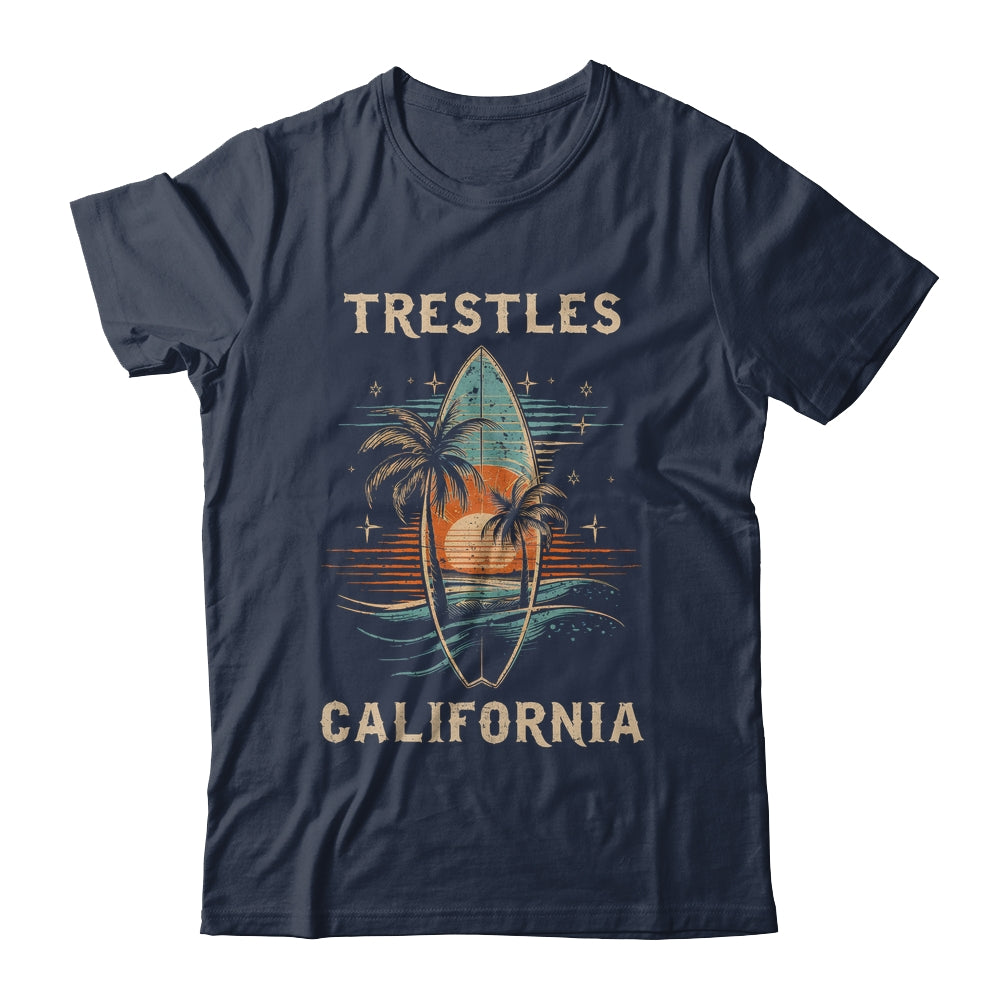 Surfboarder Trestles California Surf Board Surfing Surfer Shirt & Tank Top | siriusteestore