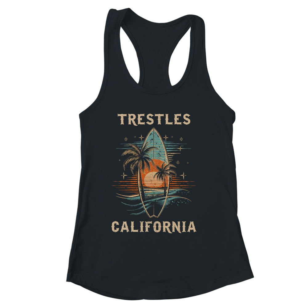 Surfboarder Trestles California Surf Board Surfing Surfer Shirt & Tank Top | siriusteestore