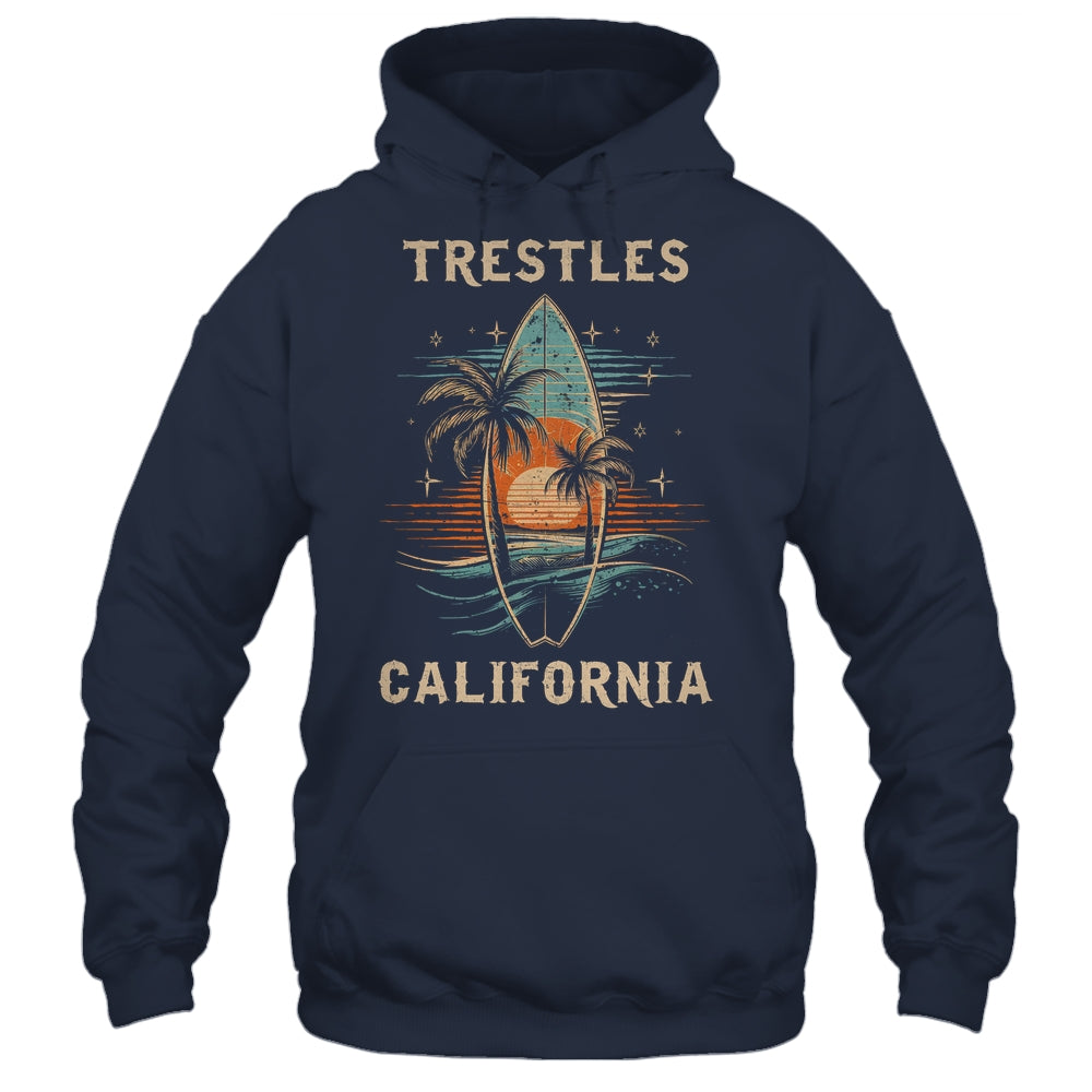 Surfboarder Trestles California Surf Board Surfing Surfer Shirt & Tank Top | siriusteestore
