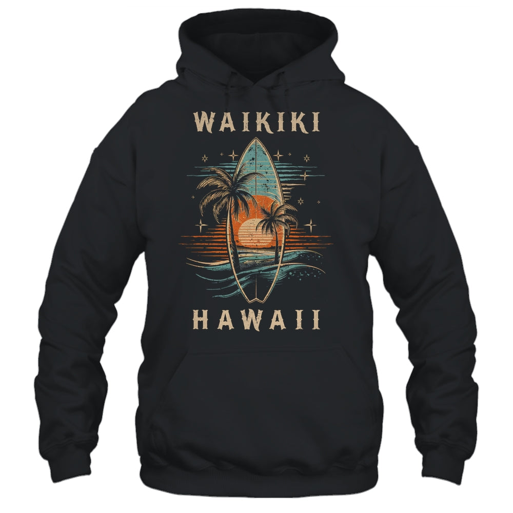 Surfboarder Waikiki Hawaii Surf Board Surfing Surfer Shirt & Tank Top | siriusteestore