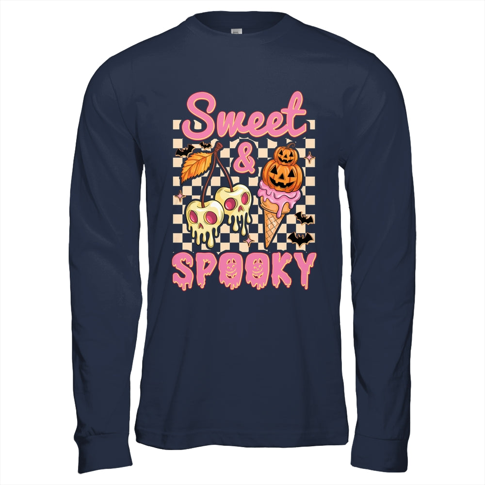 Sweet And Spooky Halloween Ice Cream Funny Spooky Season Shirt & Hoodie | siriusteestore