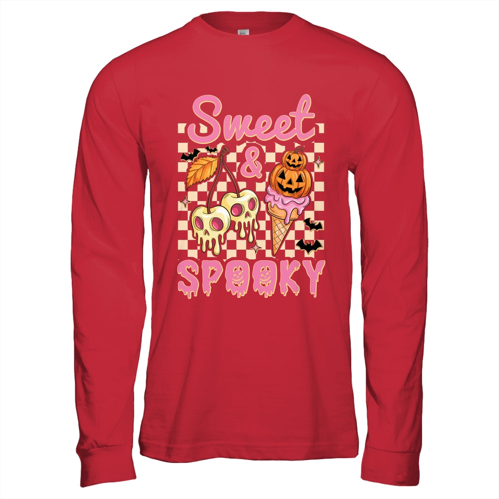 Sweet And Spooky Halloween Ice Cream Funny Spooky Season Shirt & Hoodie | siriusteestore