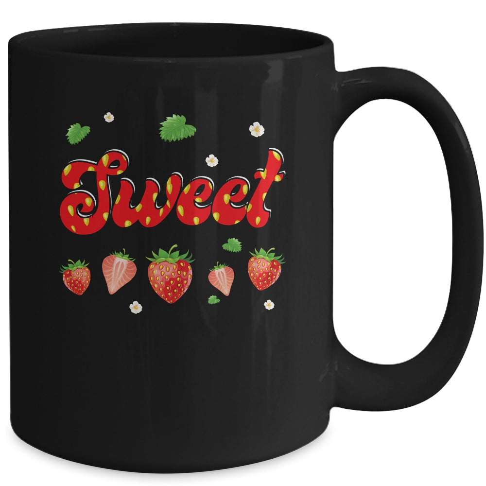 Sweet Strawberries Fruitarian Strawberry Berry Fruit Lover Mug | siriusteestore