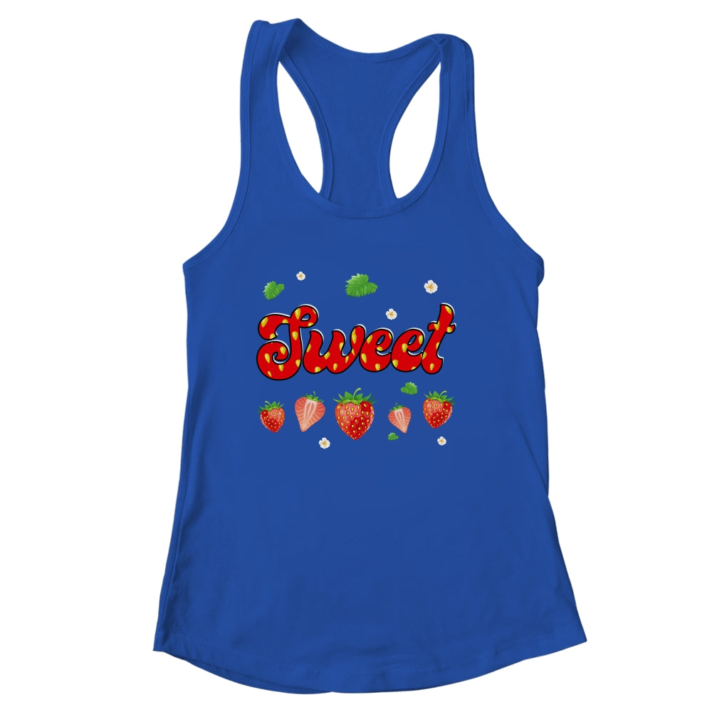 Sweet Strawberries Fruitarian Strawberry Berry Fruit Lover Shirt & Tank Top | siriusteestore