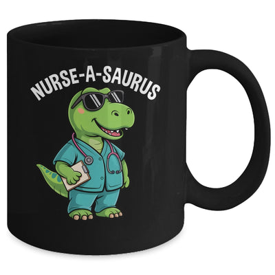 T-Rex Dinosaur Nurse Week Appreciation Funny Nurse Mug | siriusteestore