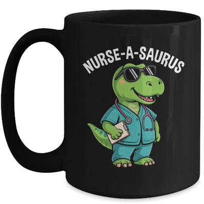 T-Rex Dinosaur Nurse Week Appreciation Funny Nurse Mug | siriusteestore
