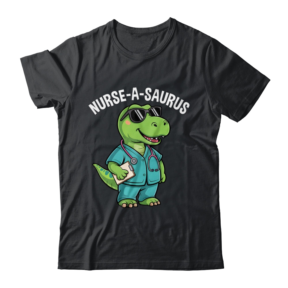 T-Rex Dinosaur Nurse Week Appreciation Funny Nurse Shirt & Hoodie | siriusteestore