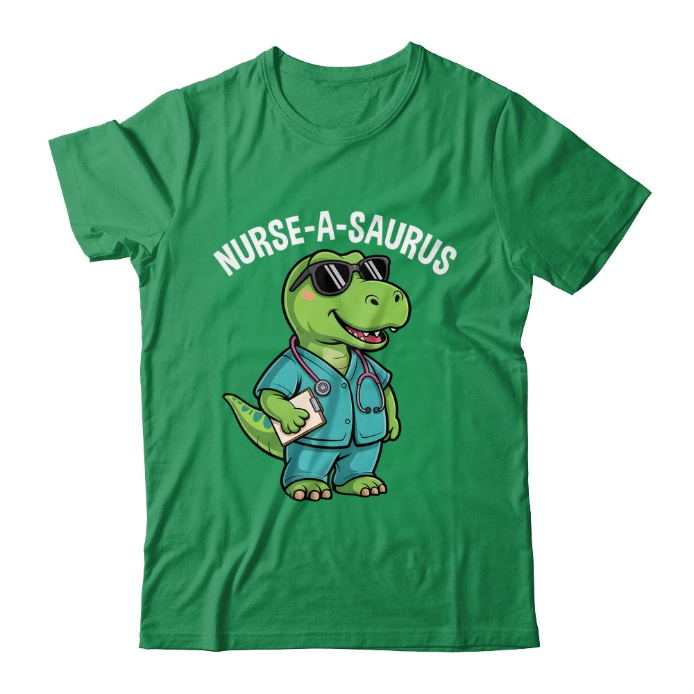 T-Rex Dinosaur Nurse Week Appreciation Funny Nurse Shirt & Hoodie | siriusteestore