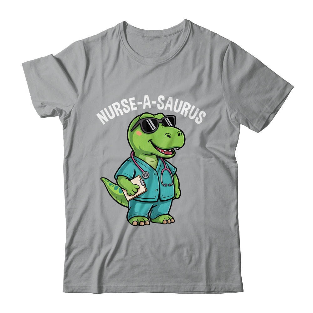 T-Rex Dinosaur Nurse Week Appreciation Funny Nurse Shirt & Hoodie | siriusteestore