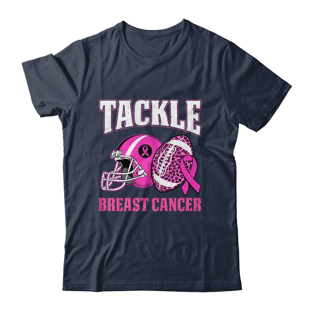 Tackle Breast Cancer Awareness American Football Women Mom Shirt & Hoodie | siriusteestore