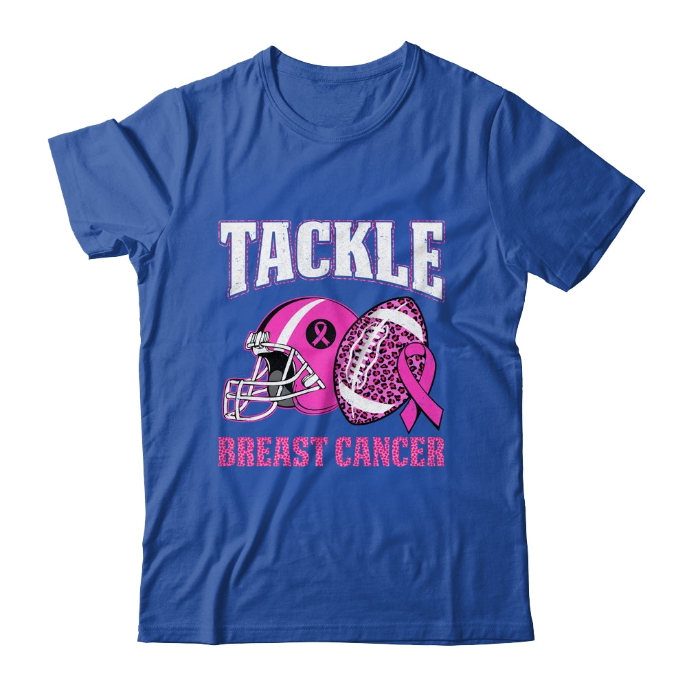 Tackle Breast Cancer Awareness American Football Women Mom Shirt & Hoodie | siriusteestore