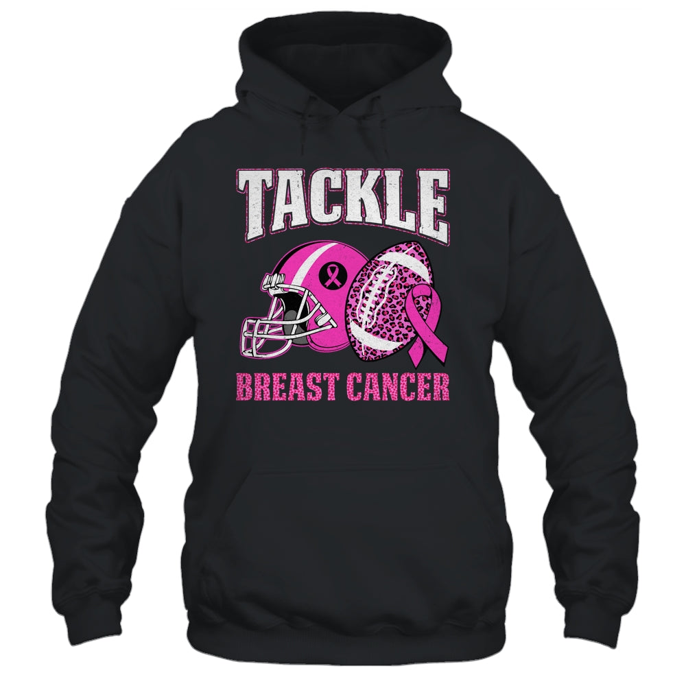 Tackle Breast Cancer Awareness American Football Women Mom Shirt & Hoodie | siriusteestore