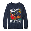 Tacos For Everyone Christmas Taco Funny Xmas Santa Family Shirt & Sweatshirt | siriusteestore