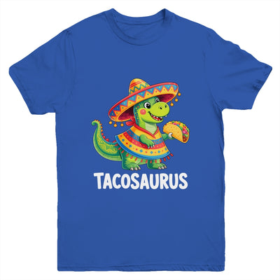 Tacosaurus Taco Dinosaur Dino Cinco De Mayo Boys Kids Youth Shirt | siriusteestore