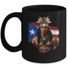 Taino Man Puerto Rican Flag Indigenous People Caribbean Men Mug | siriusteestore