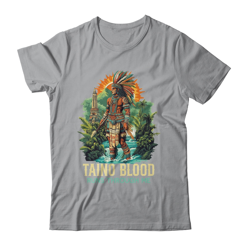 Taino Warrior Puerto Rico Men Indigenous Caribbean Shirt & Hoodie | siriusteestore