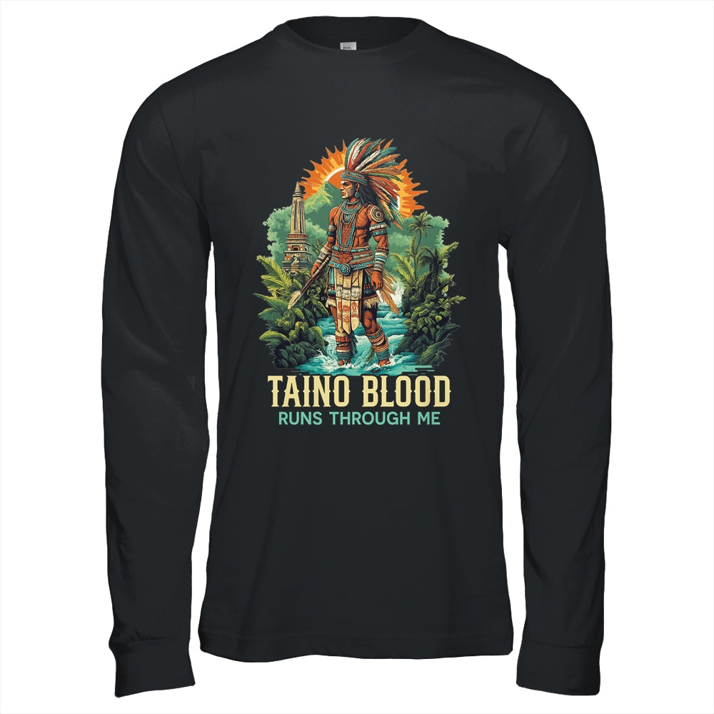 Taino Warrior Puerto Rico Men Indigenous Caribbean Shirt & Hoodie | siriusteestore