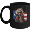 Taino Woman Puerto Rican Flag Indigenous Caribbean Women Mug | siriusteestore
