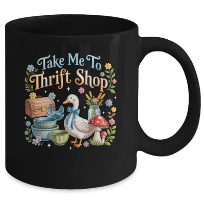 Take Me To The Thrift Shop Thrifted Vintage Goose Lover Mug | siriusteestore