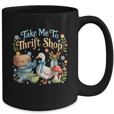 Take Me To The Thrift Shop Thrifted Vintage Goose Lover Mug | siriusteestore