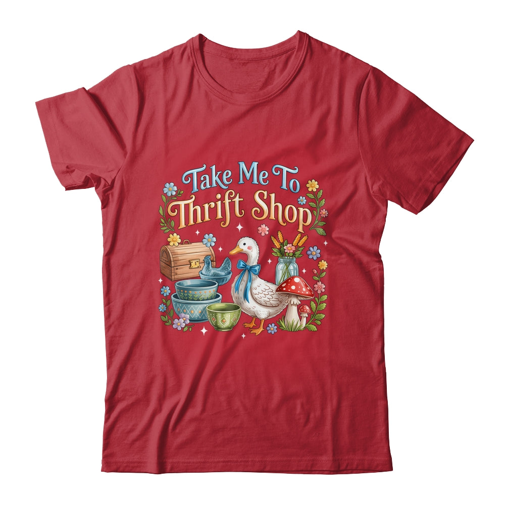 Take Me To The Thrift Shop Thrifted Vintage Goose Lover Shirt & Hoodie | siriusteestore