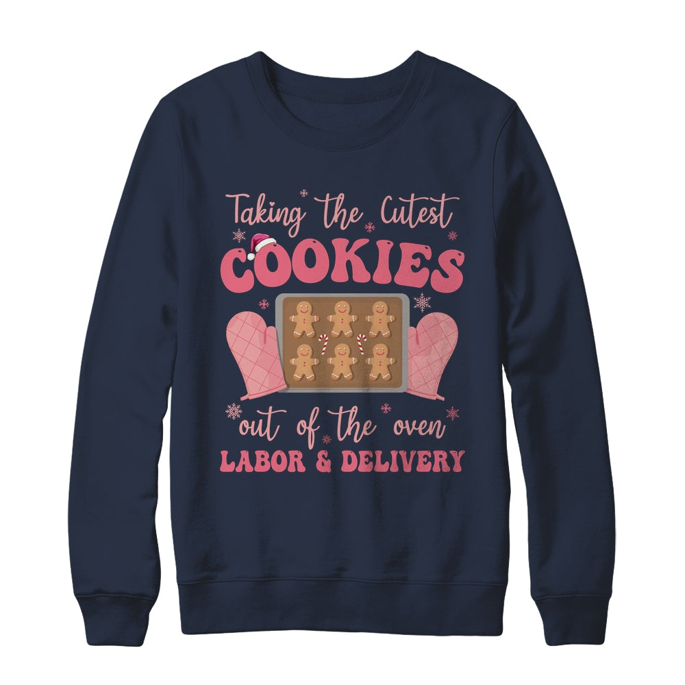 Take The Cutest Cookies Christmas Nurse Labor And Delivery Shirt & Sweatshirt | siriusteestore