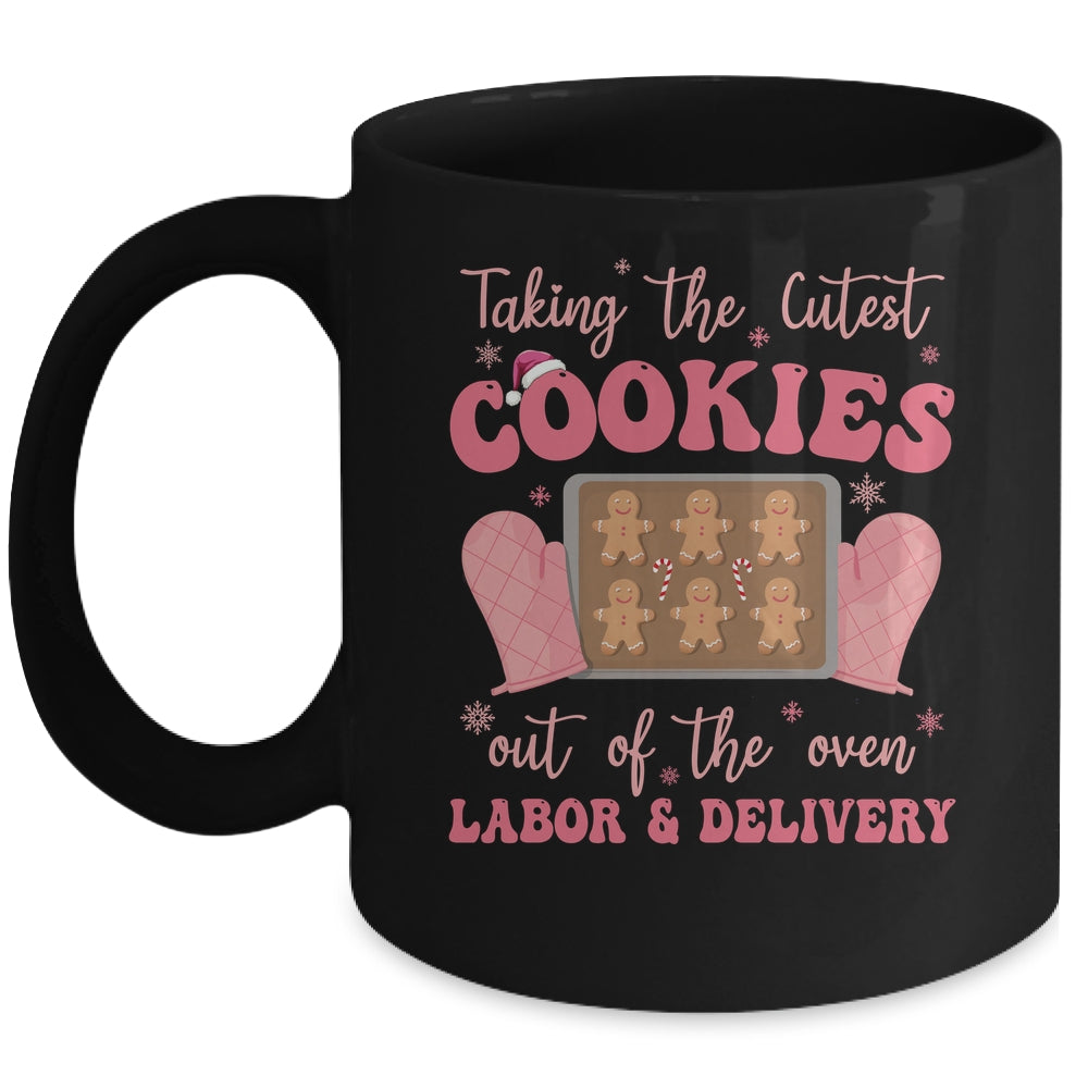 Take The Cutest Cookies Christmas Nurse Labor And Delivery Mug | siriusteestore
