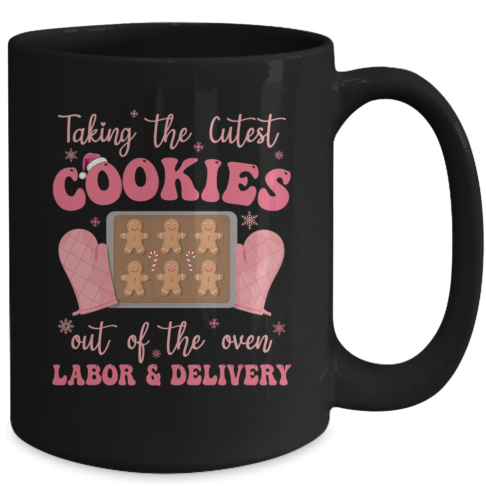 Take The Cutest Cookies Christmas Nurse Labor And Delivery Mug | siriusteestore