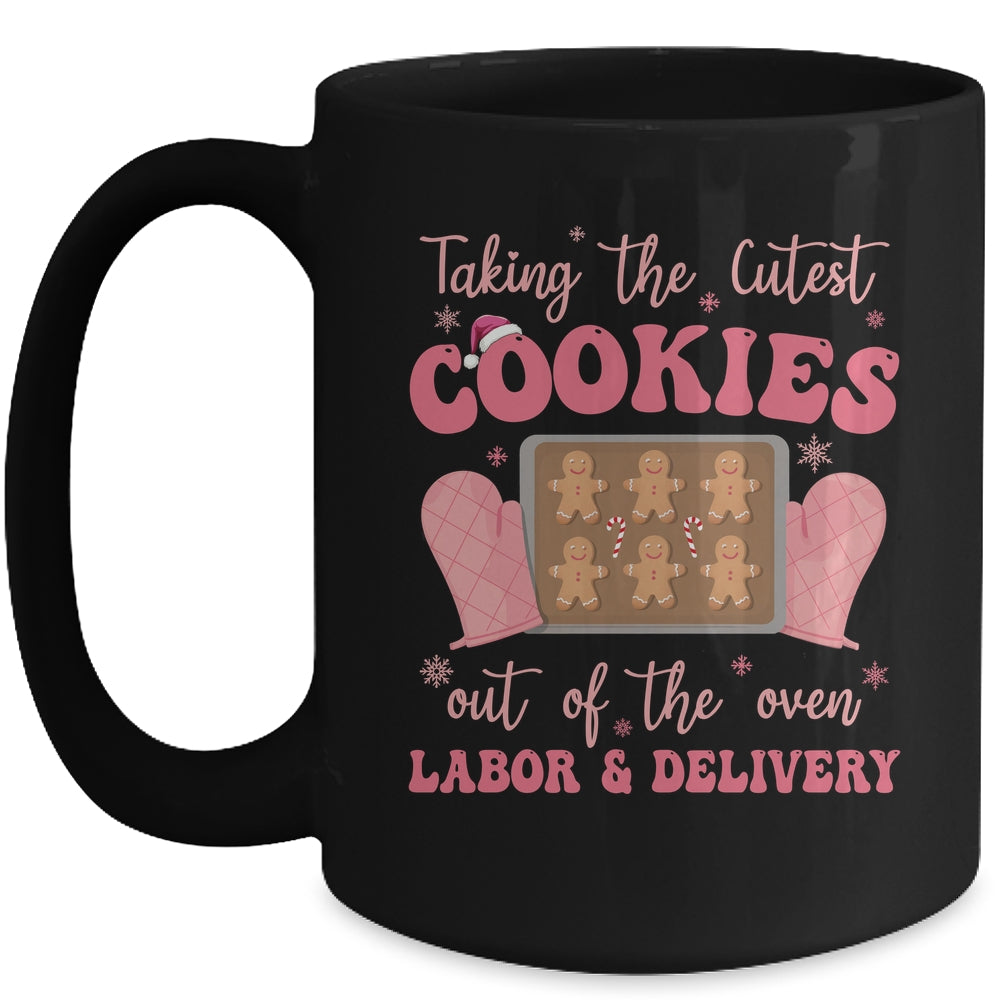 Take The Cutest Cookies Christmas Nurse Labor And Delivery Mug | siriusteestore