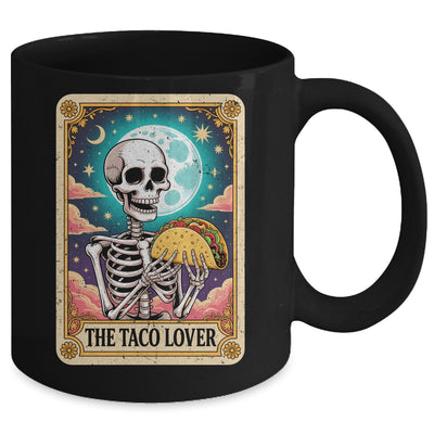 Tarot Card The Taco Lover Cinco De Mayo Skeleton Men Women Mug | siriusteestore