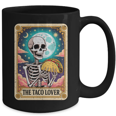 Tarot Card The Taco Lover Cinco De Mayo Skeleton Men Women Mug | siriusteestore