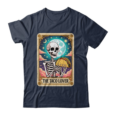 Tarot Card The Taco Lover Cinco De Mayo Skeleton Men Women Shirt & Tank Top | siriusteestore