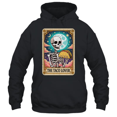 Tarot Card The Taco Lover Cinco De Mayo Skeleton Men Women Shirt & Tank Top | siriusteestore