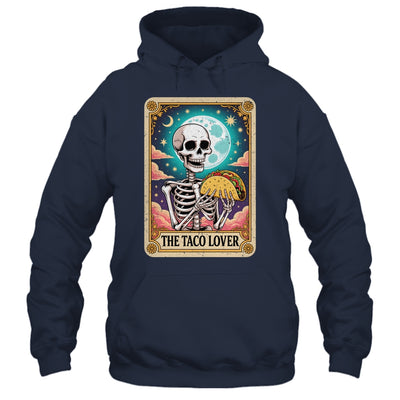 Tarot Card The Taco Lover Cinco De Mayo Skeleton Men Women Shirt & Tank Top | siriusteestore