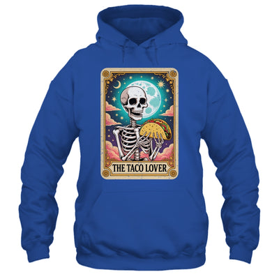 Tarot Card The Taco Lover Cinco De Mayo Skeleton Men Women Shirt & Tank Top | siriusteestore